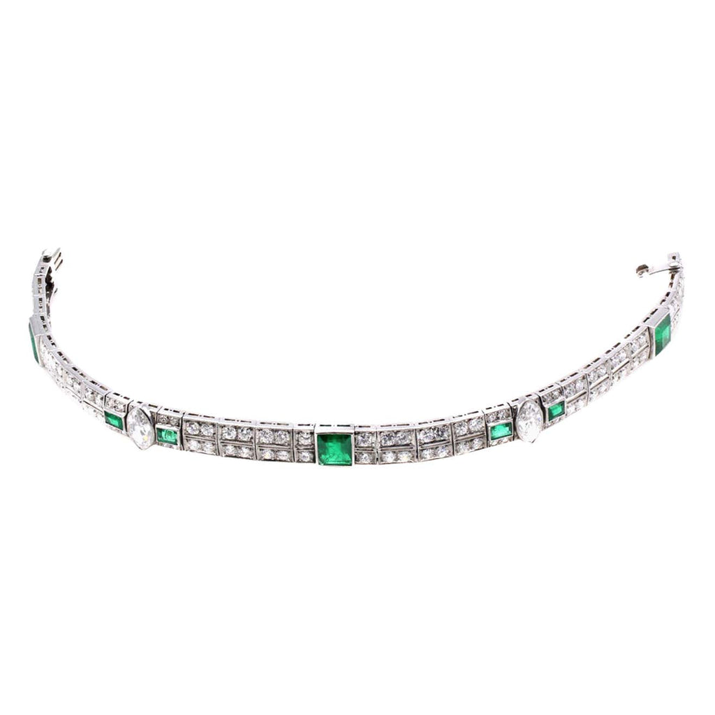 CRH6013017 - Panthère de Cartier bracelet - Rose gold, emeralds, obsidians,  diamonds - Cartier